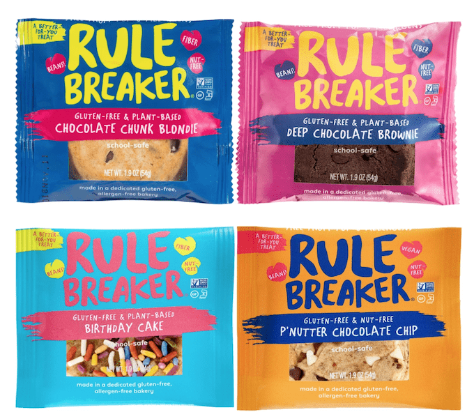 Peanut-Free & Tree Nut-Free Packaged Snacks 22 rule breaker blondies