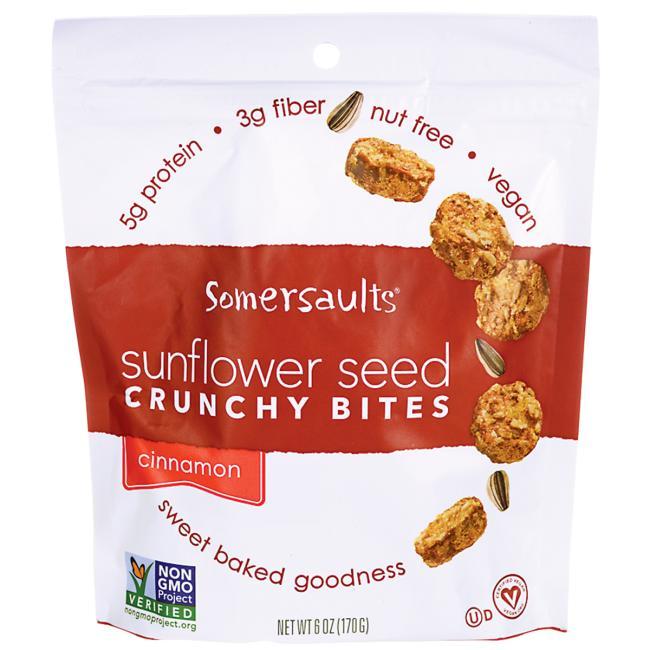 Peanut-Free & Tree Nut-Free Packaged Snacks 7 somersaults crunchy bites