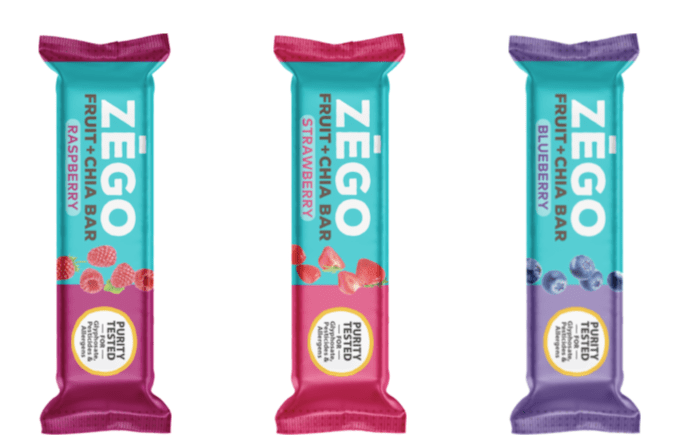 zego fruit and chia bars