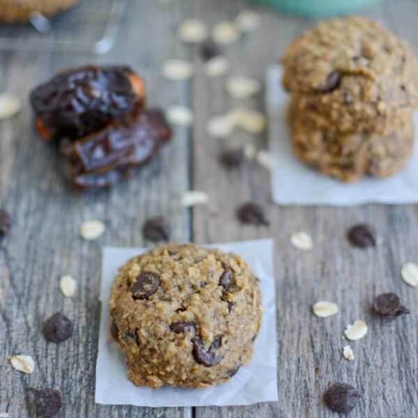 date sweetened chocolate chip cookies no added sugar