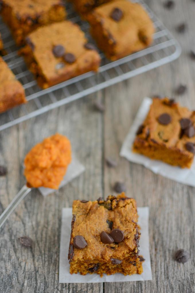 Easy Dairy-free pumpkin bars