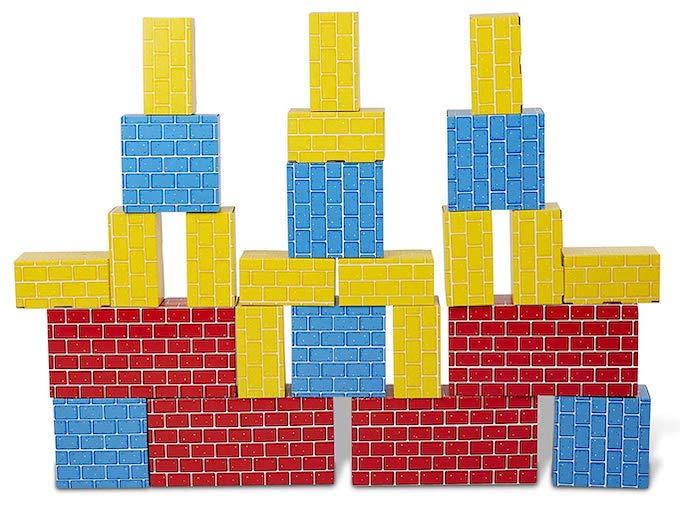 Best Toys for Multiple Ages 5 jumbo cardboard blocks
