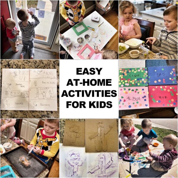 Easy At-Home Activities For Kids