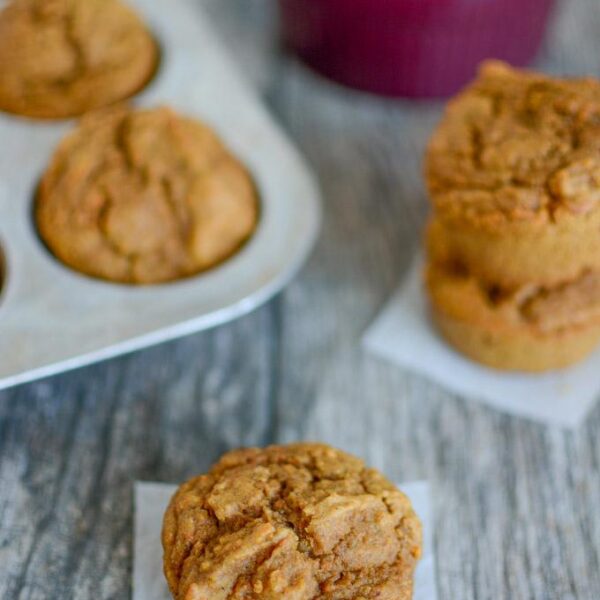 Carrot Applesauce Muffins