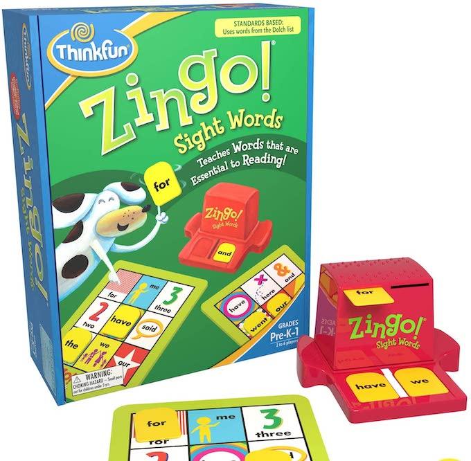 sight word zingo