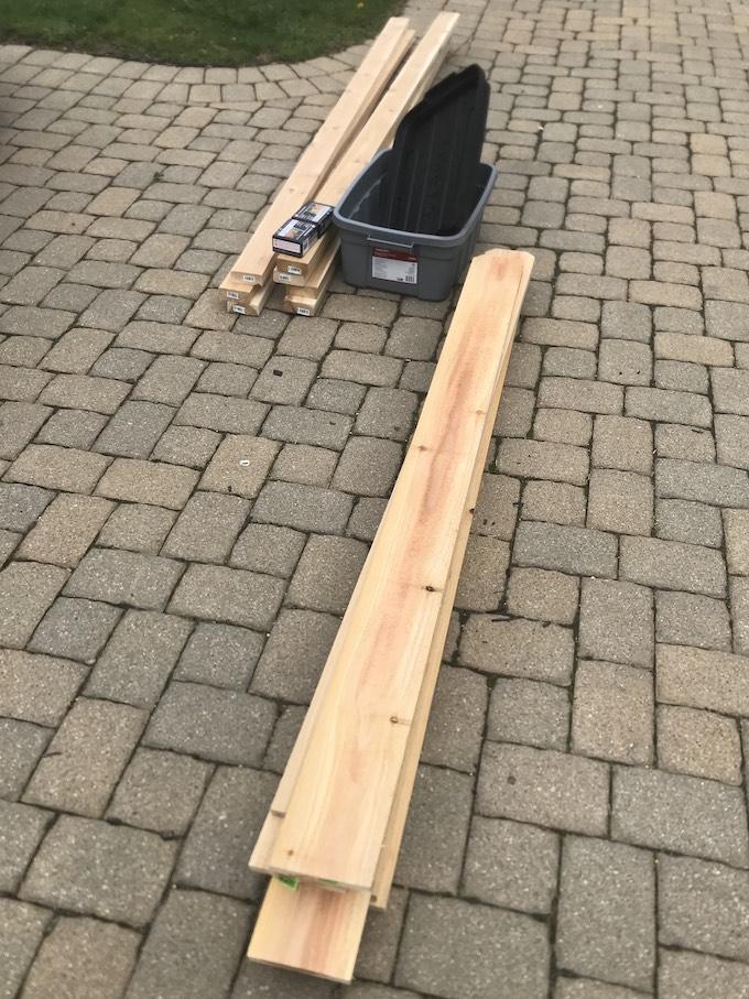How To Build A DIY Mud Kitchen 2 mud kitchen materials
