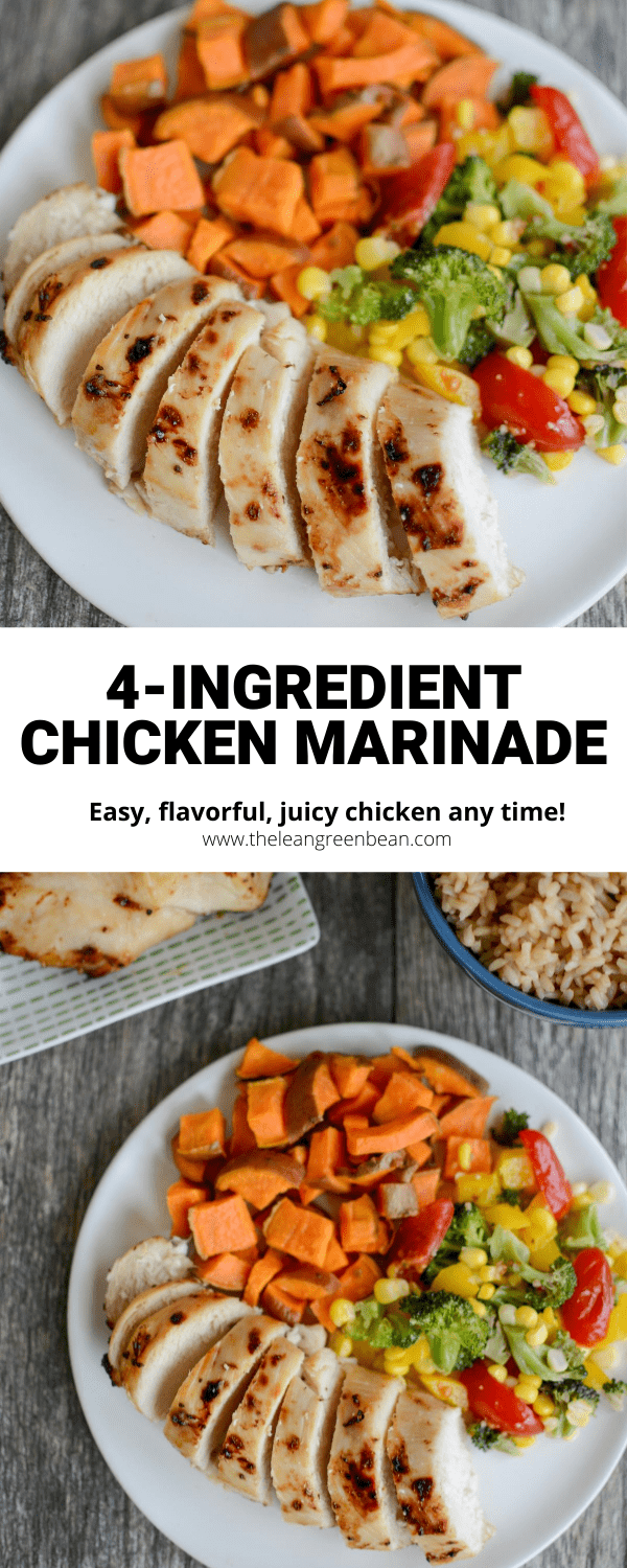 For this easy chicken marinade, combine oil, red wine vinegar, honey and garlic for perfectly juicy chicken every time. Cook it any way you want - on the grill, in the air fryer or in the oven!