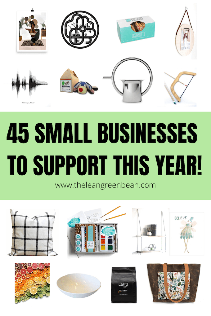Here are 45 Small Businesses To Support in 2020! Some are Black-owned, some are local to Ohio, all can be shopped and supported from the comfort of your own home!