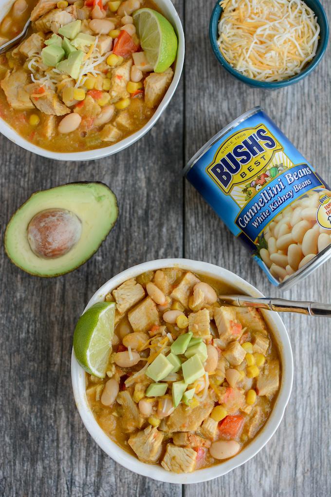 Leftover Turkey and White Bean Soup