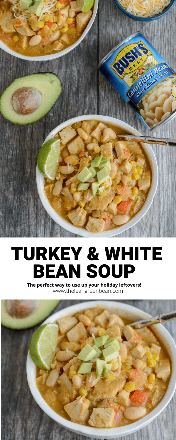 This Leftover Turkey and White Bean Soup is perfect for transforming holiday leftovers into a new meal. Or make it with chicken any time of year!