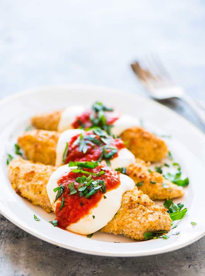 oven baked chicken parmesan