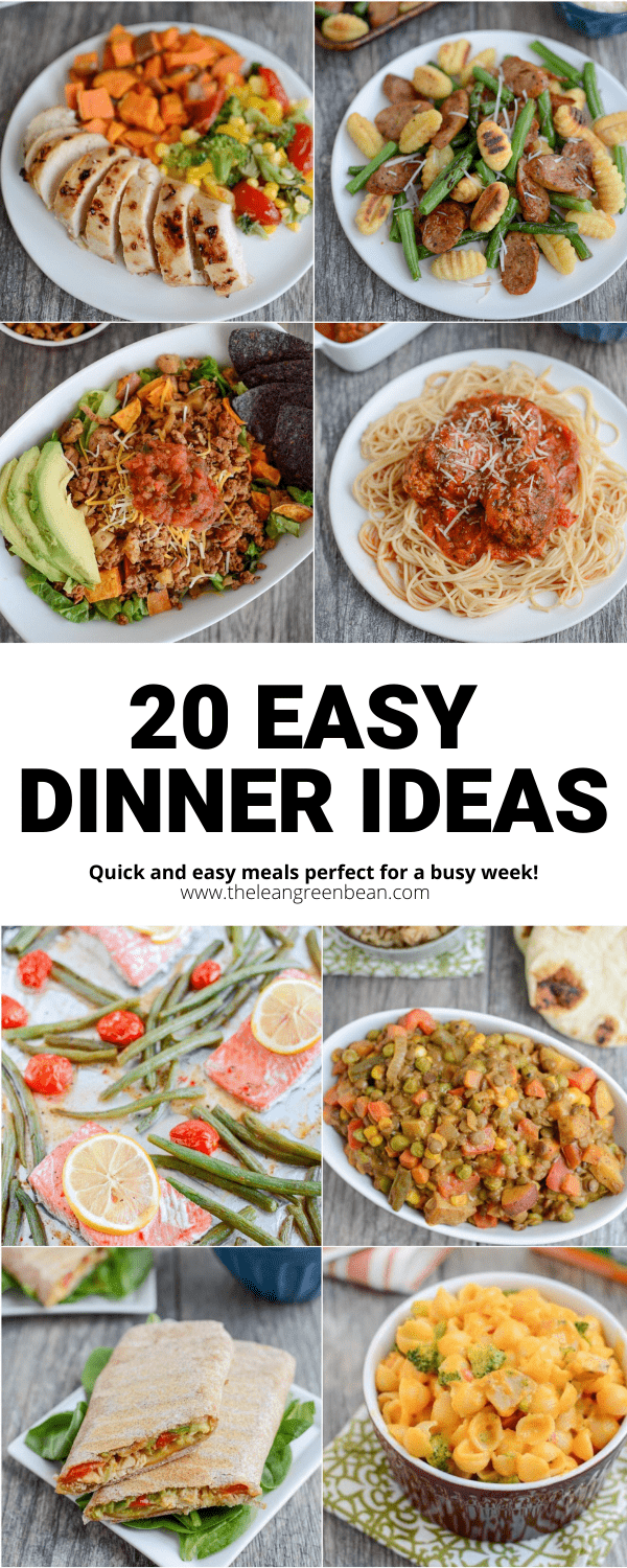 Are you looking for easy dinner ideas for those nights you don't feel like cooking? Here's a round-up on super simple meals that you can make without much time, effort or brainpower. 