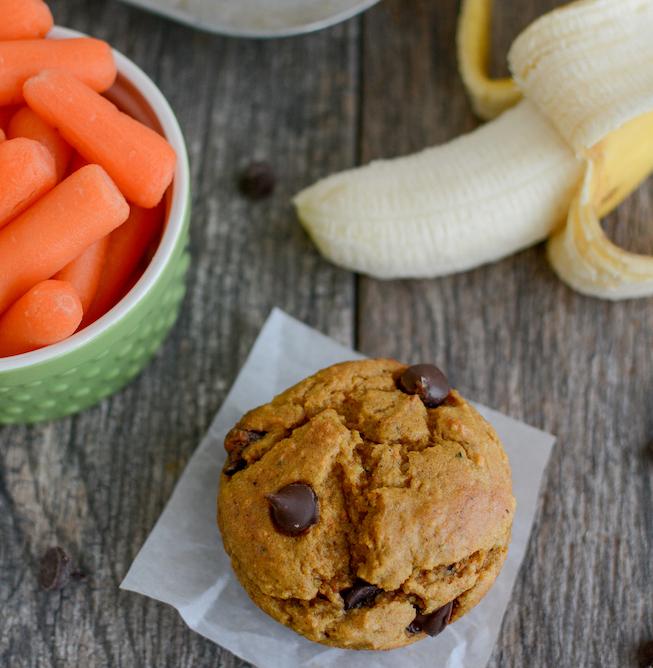 banana carrot muffins