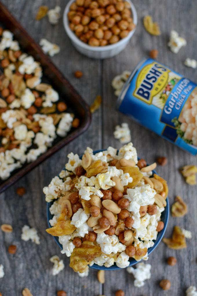 Roasted Chickpea Snack Mix