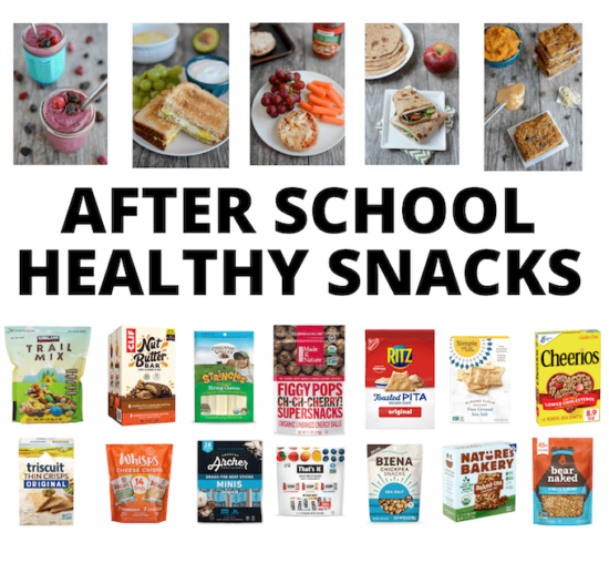 after school healthy snacks