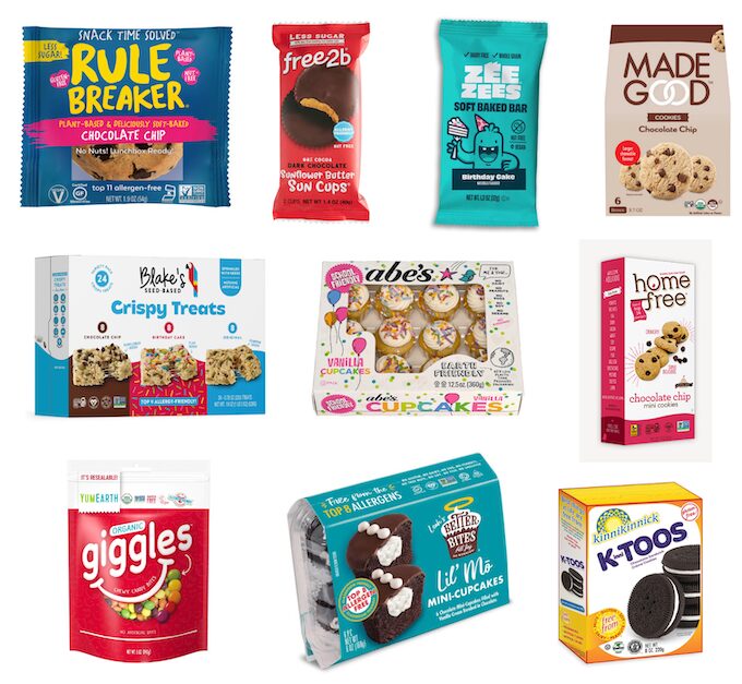Peanut-Free & Tree Nut-Free Packaged Snacks 4 peanut free and tree nut free desserts and treats