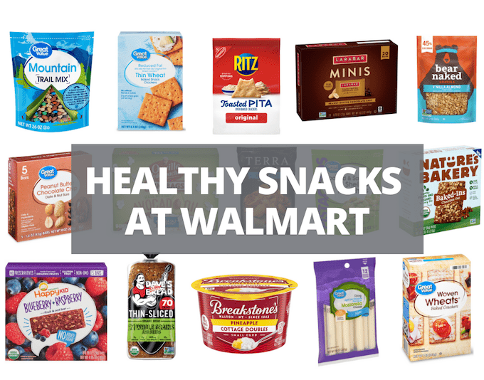 Best Healthy Walmart Snacks | 60+ Packaged Snack Ideas