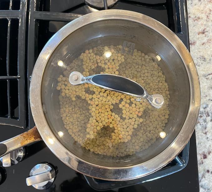how to cook lentils