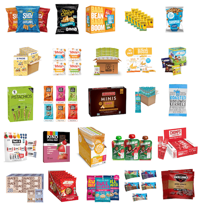 healthy classroom snacks from amazon