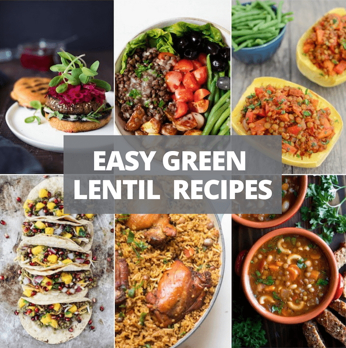 easy green lentil recipes