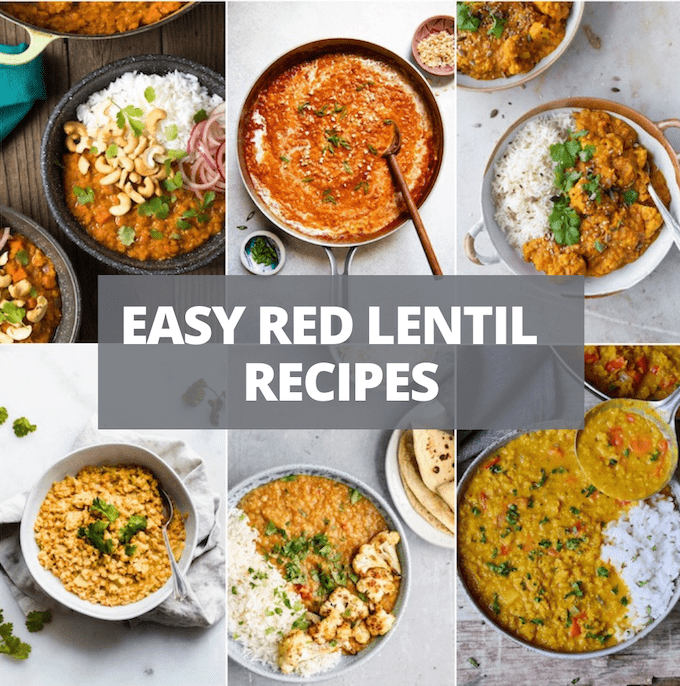 easy red lentil recipes