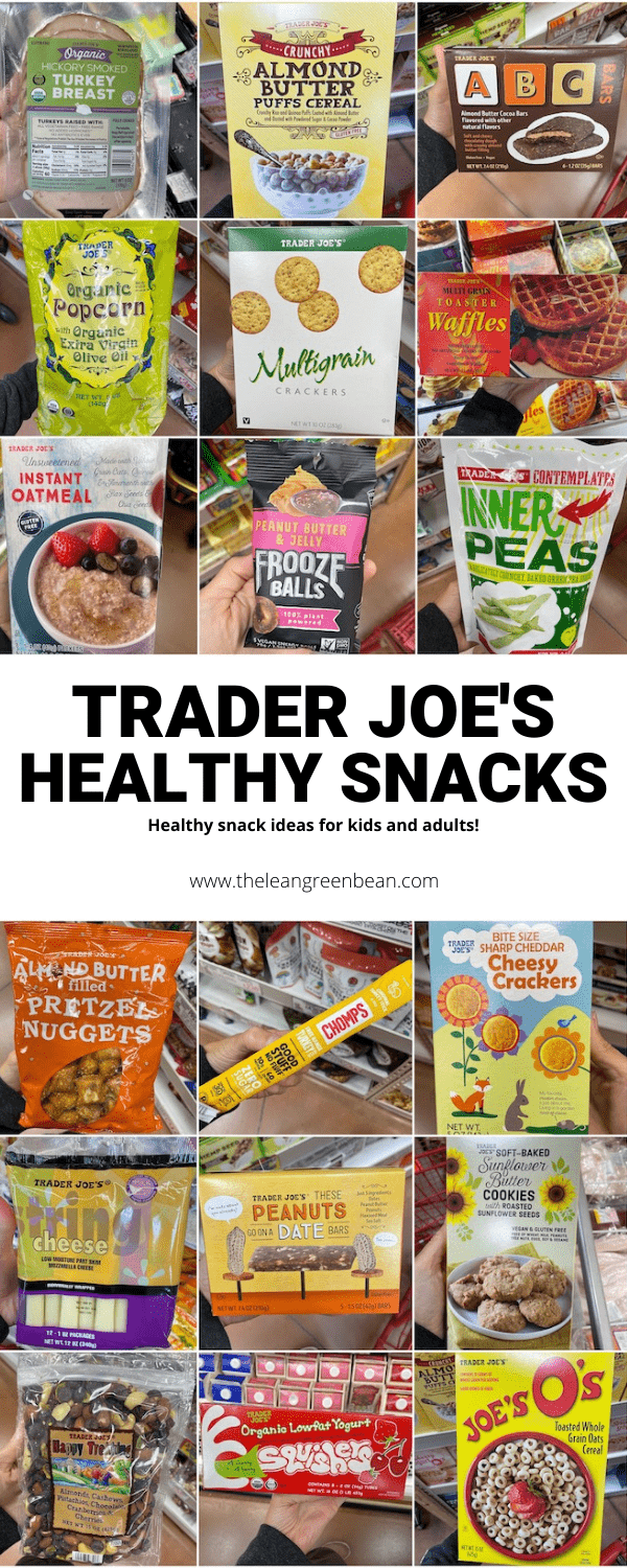 Looking for the best Trader Joe's snacks? Here are 35+ healthy ideas from cereal and oatmeal to popcorn and granola bars.