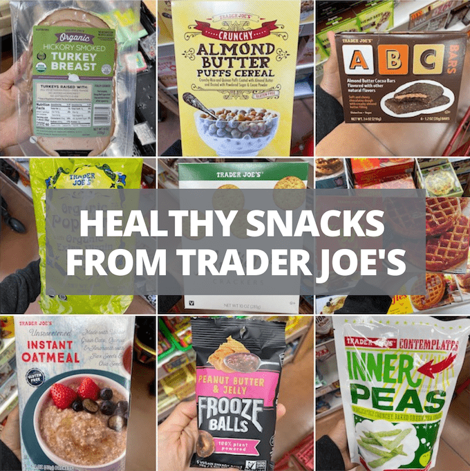 best trader joe's snacks // trader joe's healthy snacks