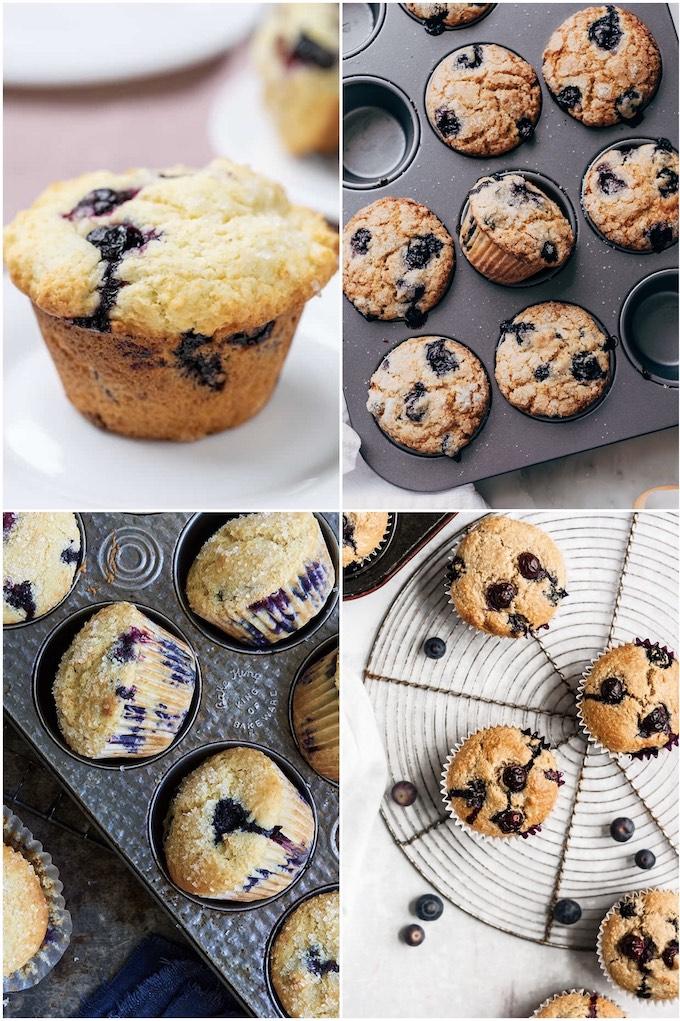 gluten-free blueberry muffins