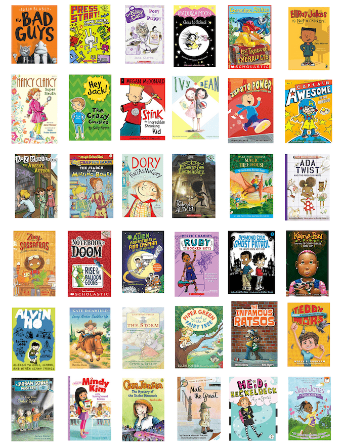 kindergarten chapter books for kids