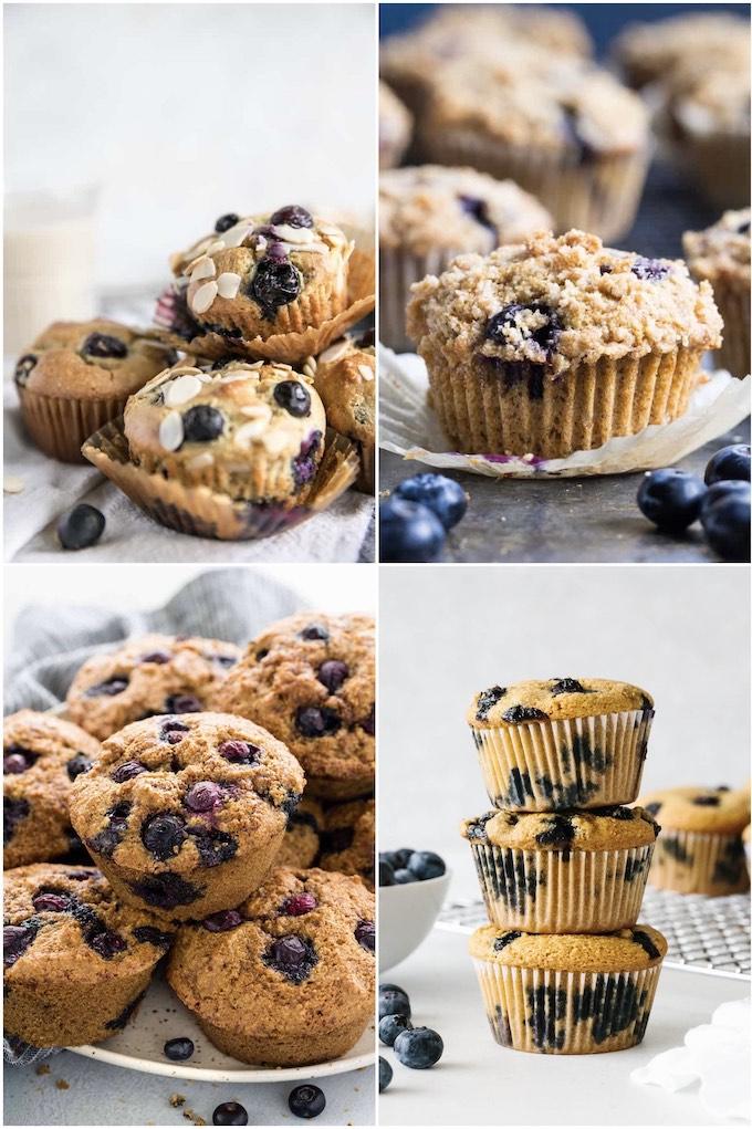 paleo blueberry muffins