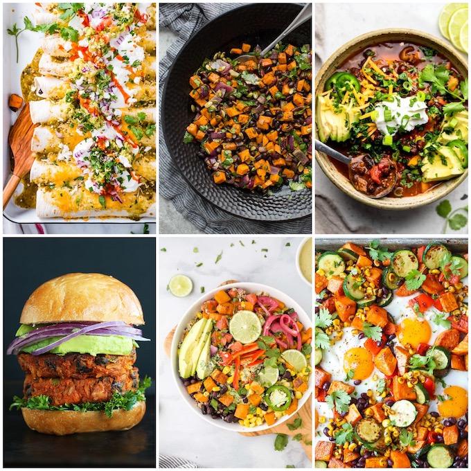 black bean sweet potato dinner recipes