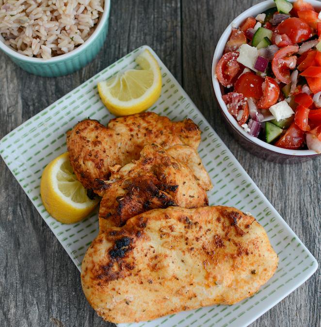 easy chicken meal prep lunch