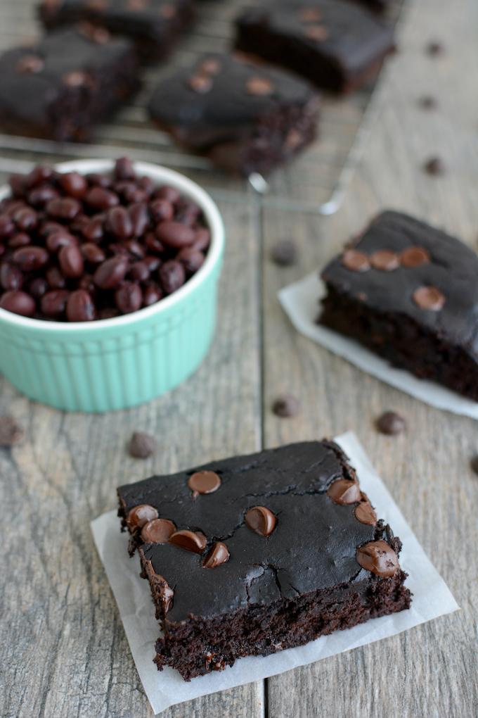 Healthy Black Bean Brownies 8 healthy black bean brownies recipe