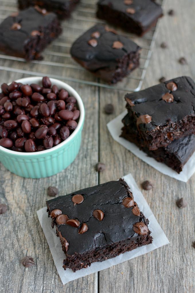 healthy black bean brownies