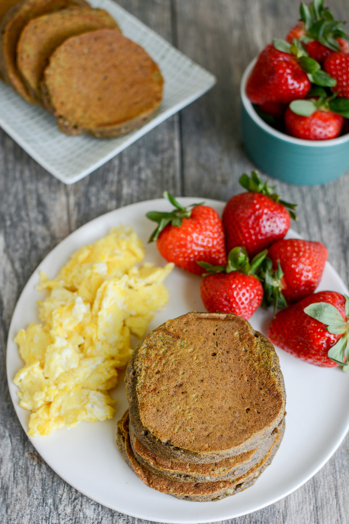 Gluten-Free Buckwheat Pancakes 5 gluten-free buckwheat pancakes