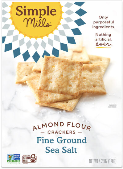 healthy crackers - simple mills almond flour crackers