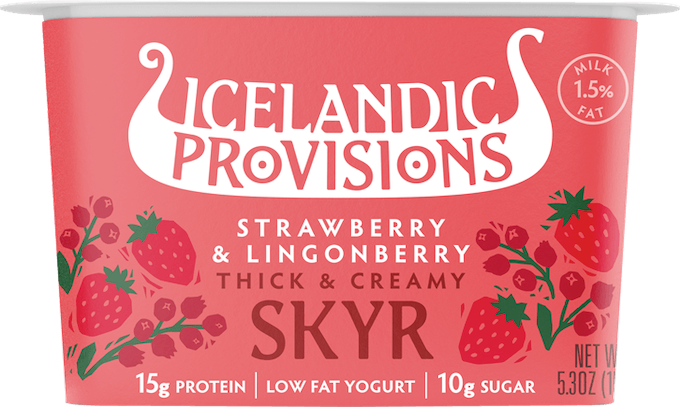 Icelandic Provisions low sugar yogurt