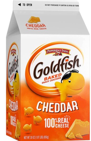 crackers for kids - goldfish