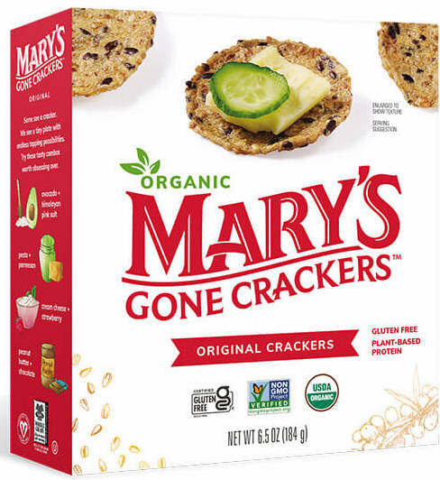 best healthy crackers - mary's gone crackers