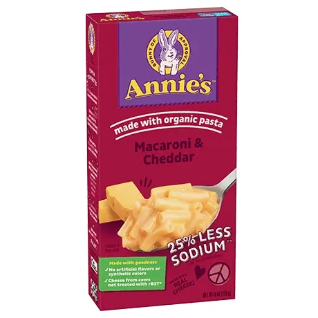 Best Mac and Cheese (Boxed) 6 lower sodium macaroni and cheese