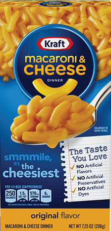 boxed macaroni and cheese