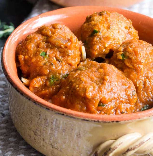 pumpkin turkey meatballs