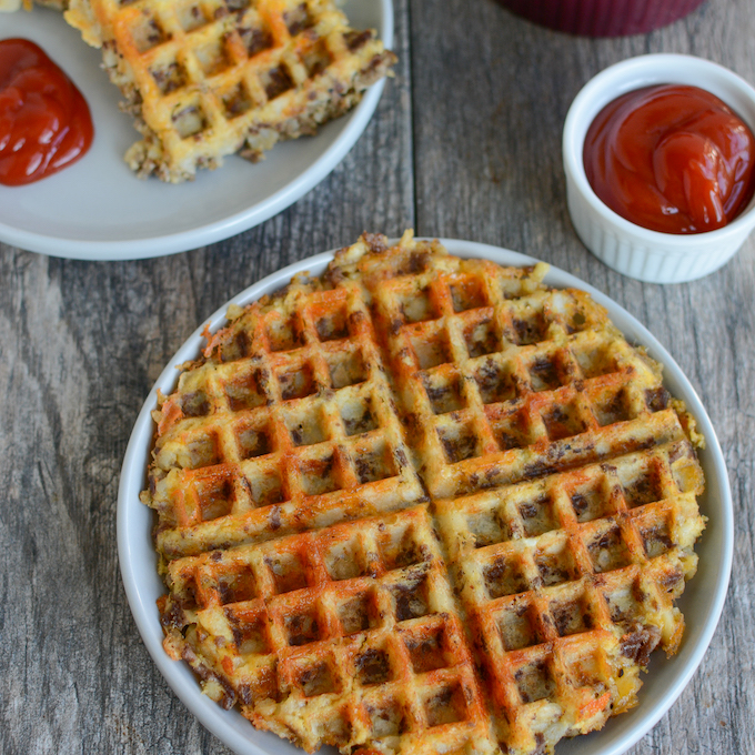 tater tot waffles