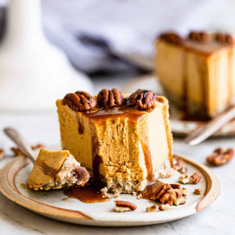 vegan pumpkin dessert recipes - 20 minutes no bake vegan pumpkin cheesecake