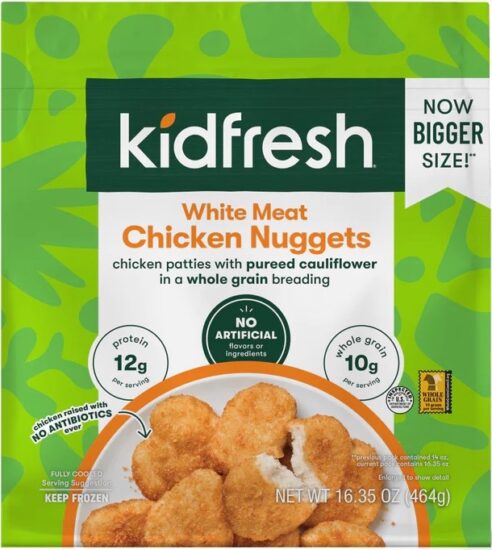 kidfresh white meat chicken nuggets