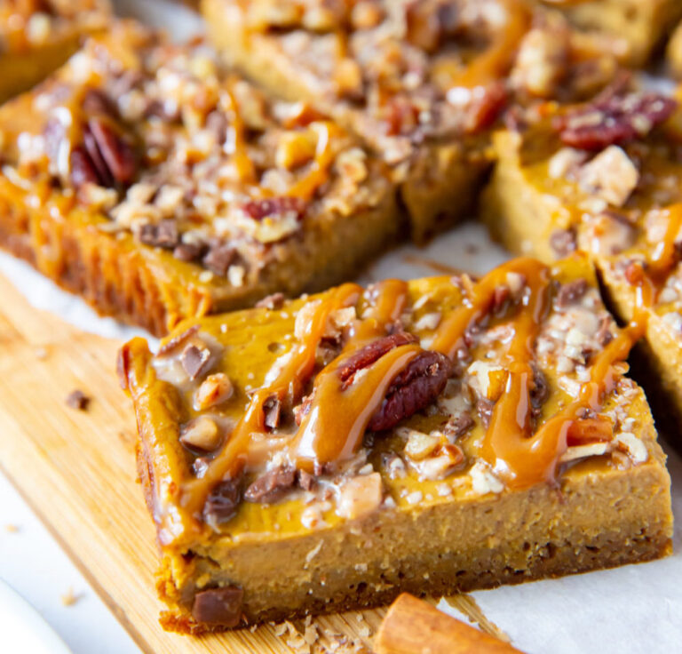 canned pumpkin dessert recipes - pumpkin pecan bars