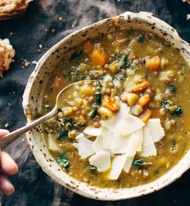 crockpot detox lentil soup