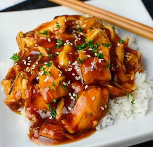 instant pot honey garlic chicken