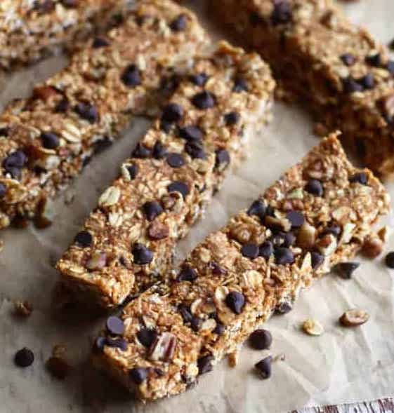 pumpkin chocolate chip granola bars