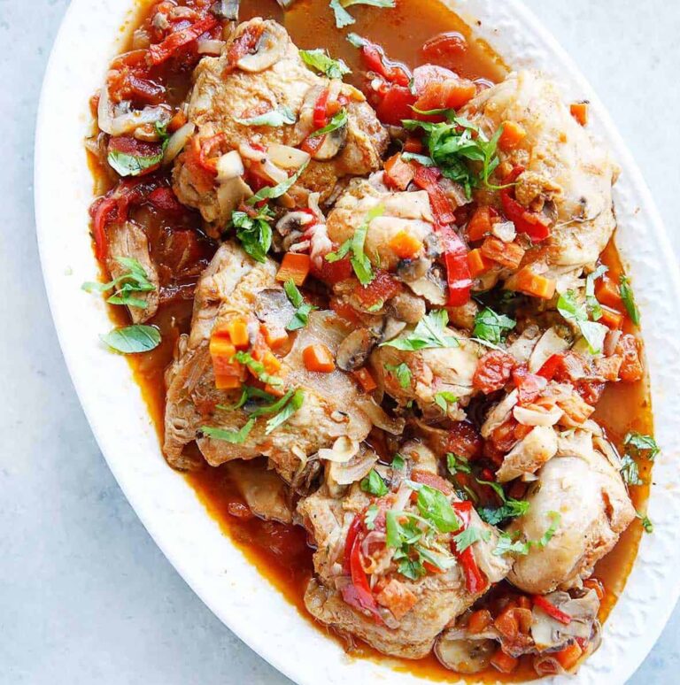 instant pot chicken cacciatore